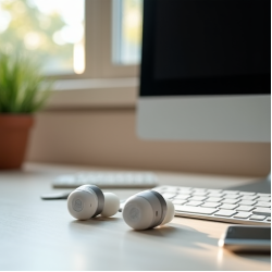 EchoBeats G3 Bluetooth 5.3 Neckband Earphones IPX5 White