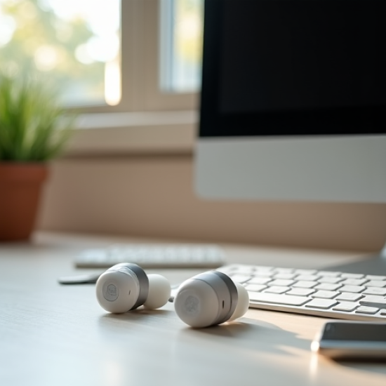 EchoBeats G3 Bluetooth 5.3 Neckband Earphones IPX5 White