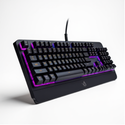 ZenKeys E8 Wired Gaming Keyboard RGB Green Switch Blue