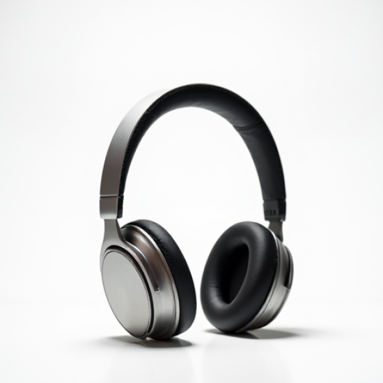 PulseSound S7 Bluetooth Over-Ear Headphones ANC Foldable Silver