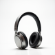 PulseSound S7 Bluetooth Over-Ear Headphones ANC Foldable Silver