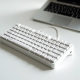 PulseKeys S1 Wired Membrane Keyboard 104-Key Quiet White