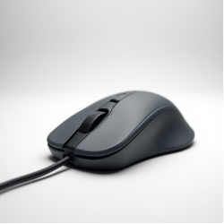 SwiftPoint M8 Wired Silent Mouse USB 2400 DPI Gray