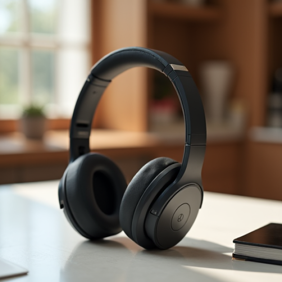 EchoBeats R3 Over-Ear Bluetooth ANC Headphones 60H Gray