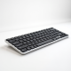 PulseType G2 Bluetooth Slim Keyboard Multi-Device Silver
