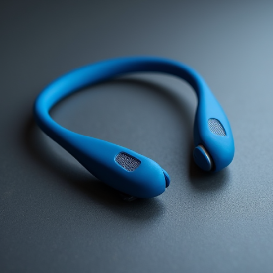 EchoBeats V1 Neckband Earphones Bluetooth 5.1 Stereo Blue