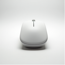PulsePoint S5 Wireless Mouse 2.4GHz 3-Button 1000 DPI White
