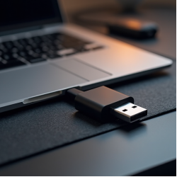 PulseCharge X8 USB-C to USB-A OTG Adapter Converter Black