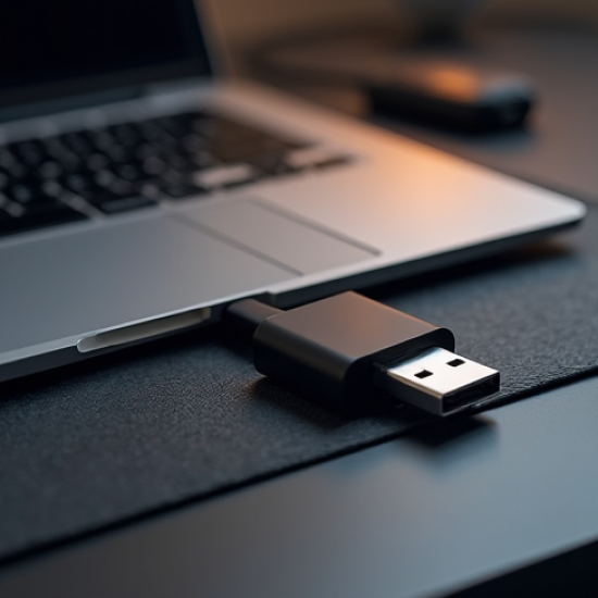 PulseCharge X8 USB-C to USB-A OTG Adapter Converter Black