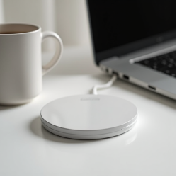 VoltCharge Z9 Wireless Charger 15W Qi-Certified Pad Slim White