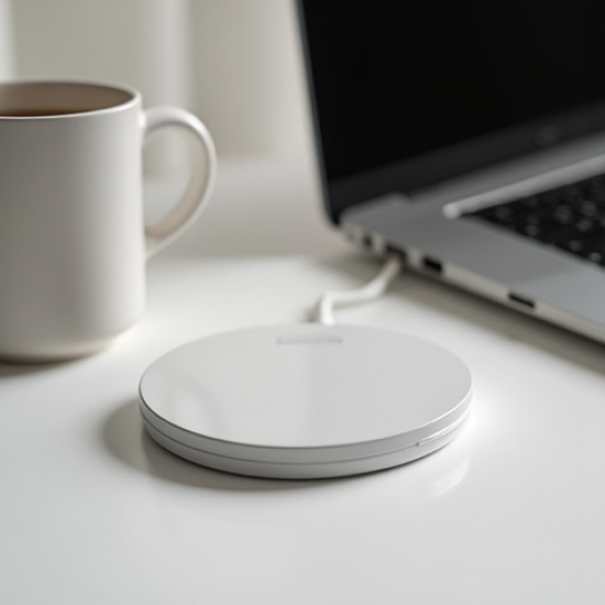 VoltCharge Z9 Wireless Charger 15W Qi-Certified Pad Slim White