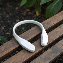 PulseBuds V8 Neckband Bluetooth Earphones 5.1 IPX4 White