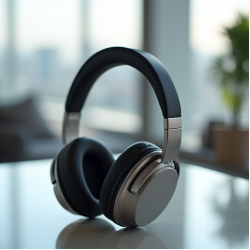 ZenBuds G6 Bluetooth Over-Ear Headphones ANC Stereo Silver