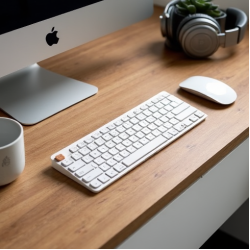 SwiftBoard R3 Wireless Compact Keyboard 2.4GHz Quiet White