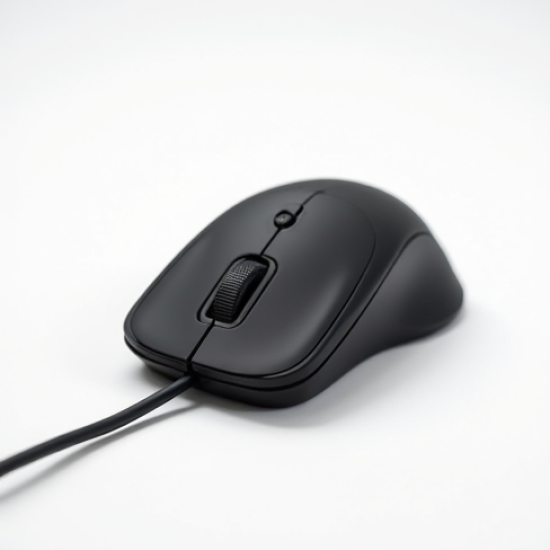 NovaSpark E8 Wired Optical Mouse USB 3-Button 800 DPI Black