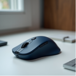 ClickZen E6 Bluetooth Silent Ergonomic Mouse 2400 DPI Blue