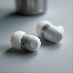 EchoBeats G3 Bluetooth 5.3 Neckband Earphones IPX5 White