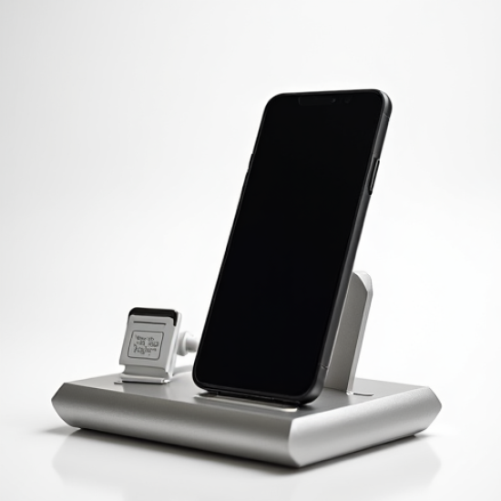 PulseVolt Z3 4-in-1 Charging Station Dock Desk Organizer Silver