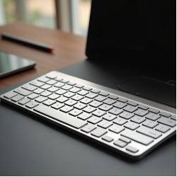 PulseKeys S7 Bluetooth Multi-Device Keyboard Slim Silver