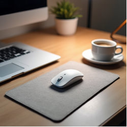 NovaMouse R6 Wired Office Mouse USB 3-Button 1000 DPI White