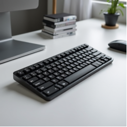 AeroType Z7 Bluetooth Multi-Device Keyboard Slim 75% Gray