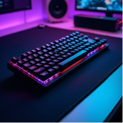 NovaPad R6 Wireless Gaming Keyboard 2.4GHz RGB Gray