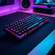 NovaPad R6 Wireless Gaming Keyboard 2.4GHz RGB Gray
