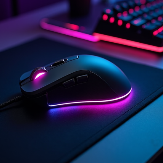 SwiftClick R7 Gaming Mouse RGB Wired 12000 DPI Gray