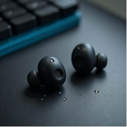 EchoBeats M3 True Wireless Earbuds IPX6 Deep Bass Black