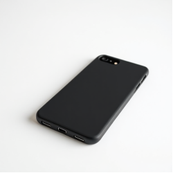 SlimFit E4 Ultra-Thin Frosted Polycarbonate Phone Case Black