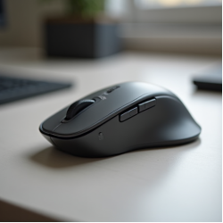 ClickPro Z4 Bluetooth Vertical Mouse Ergonomic 6-Button Silver