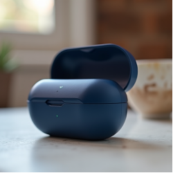 SoundPods M5 TWS Earbuds ANC 5.3 Transparency 40H Blue