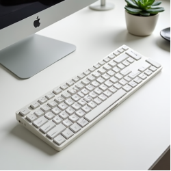 SwiftKeys G3 Wireless Keyboard 2.4GHz Slim Compact White