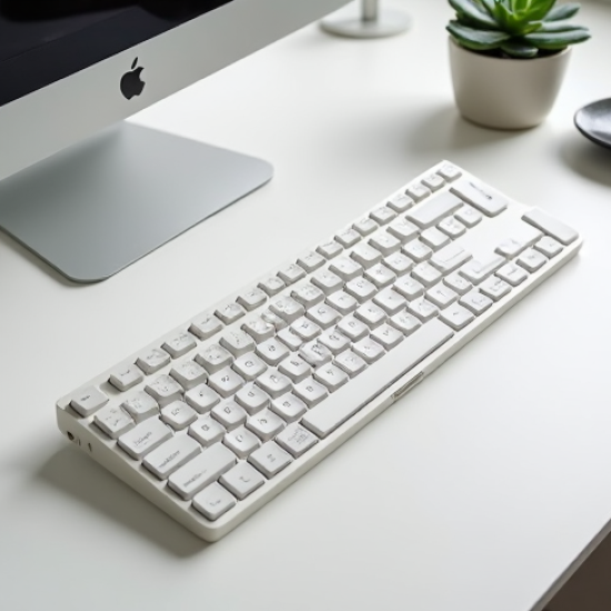 SwiftKeys G3 Wireless Keyboard 2.4GHz Slim Compact White