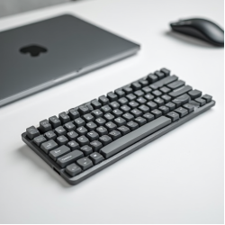 SwiftType Z2 Bluetooth Multi-Device Keyboard 87-Key Silver