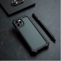 ArmourShell X3 3-in-1 Full Body Protection Hard Case Black