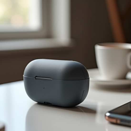 ZenAudio E2 True Wireless Earbuds IPX5 ENC Clear Mic Gray