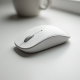 ZenScroll V5 Bluetooth Silent Mouse 800-2400 DPI White
