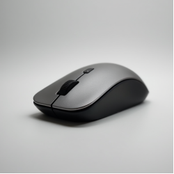 TurboClick S6 Wireless Compact Mouse 2.4GHz 1000 DPI Silver