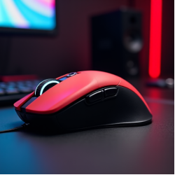 PulseClick Z9 Wireless Gaming Mouse RGB 16000 DPI Red