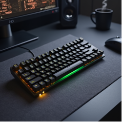 AeroKeys X5 Wireless Mechanical Keyboard 2.4GHz TKL Black