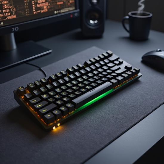 AeroKeys X5 Wireless Mechanical Keyboard 2.4GHz TKL Black
