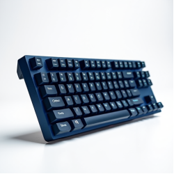 PulsePad X8 Wired Mechanical Keyboard Brown Switch TKL Blue