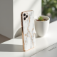SlimFit Z5 Marble Pattern Hard PC Phone Case White Gold