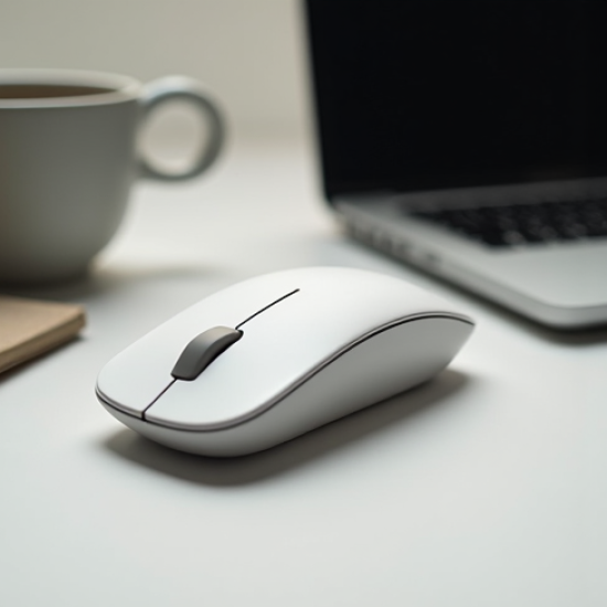 PulsePoint S5 Wireless Mouse 2.4GHz 3-Button 1000 DPI White