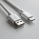 VoltCharge S6 1m USB-A to Lightning Cable MFI 2.4A White