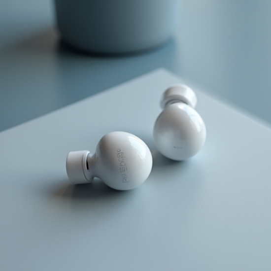 PulseSound M2 TWS Earbuds ANC 5.2 Transparency White