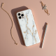 SlimFit Z5 Marble Pattern Hard PC Phone Case White Gold