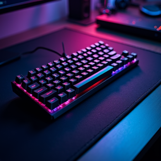 NovaPad Pro Gaming Mechanical Keyboard RGB Speed Switch Gray