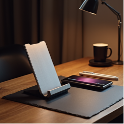 NovaPower Pro 15W Wireless Fast Charging Stand Vertical Silver